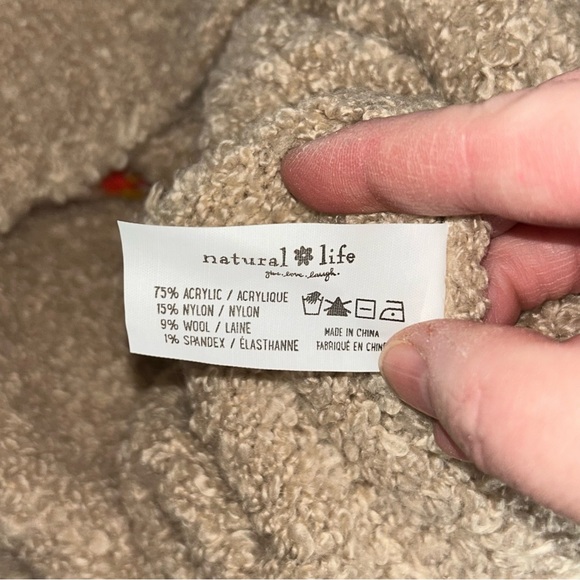 Natural Life Tan Fairisle Pullover Sweater 🆕 - Picture 8 of 11